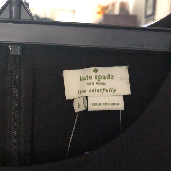 Kate Spade Ponte Scallop Crop Top - Picture 2 of 10